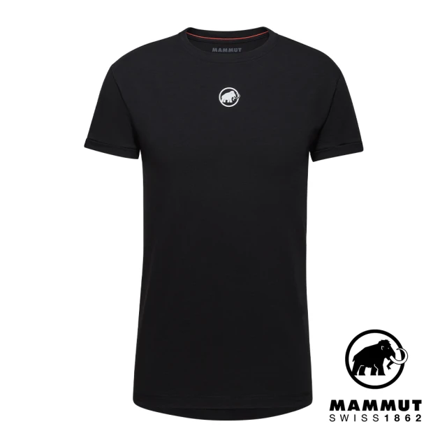 Mammut 長毛象 Mammut Seon T-Shirt Men Original 機能短袖有機棉T恤 男款 黑色 #1017-04481