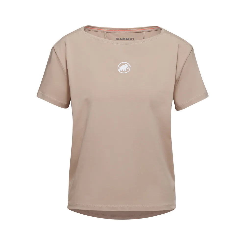 【Mammut 長毛象】Mammut Seon T-Shirt W Original 機能短袖有機棉T恤 女款 薩凡納褐 #1017-05770