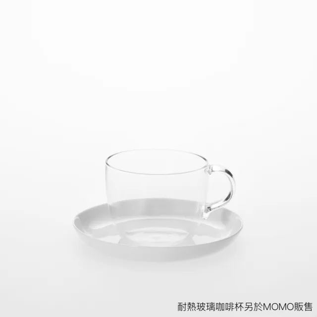 【TG】白瓷咖啡杯盤 131mm(台玻 X 深澤直人)