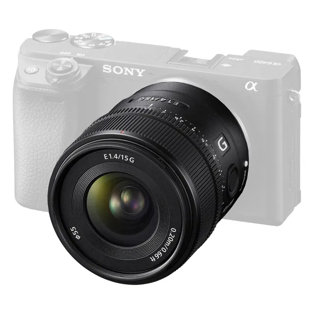 SONY 索尼】E 15 mm F1.4 G SEL15F14G(公司貨廣角大光圈定焦鏡頭人像鏡