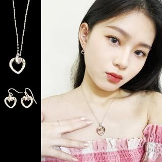 【山本美樹】纏戀925純銀電鍍白K項鍊or耳環(MIT)