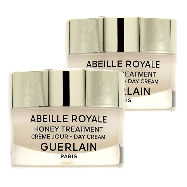 【Guerlain 嬌蘭】皇家蜂王乳蜂蜜修護白霜6ml*2-全新改版(國際航空版)