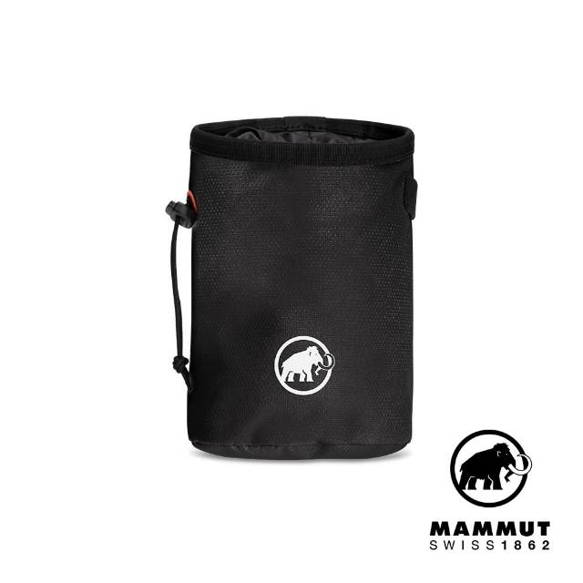 【Mammut 長毛象官方直營】Gym Basic Chalk Bag 多用途經典攀岩粉袋/側背包 黑色 #2050-00320