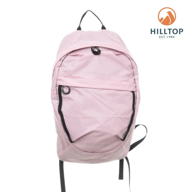 【Hilltop 山頂鳥】防潑水15L 多功能後背包 粉紅｜PT28XXB0ECF0
