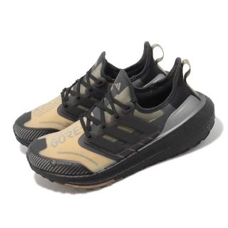 【adidas 愛迪達】慢跑鞋 Ultraboost Light GTX 男鞋 黑 綠 防水 緩震 運動鞋 襪套式 愛迪達(HP6404)