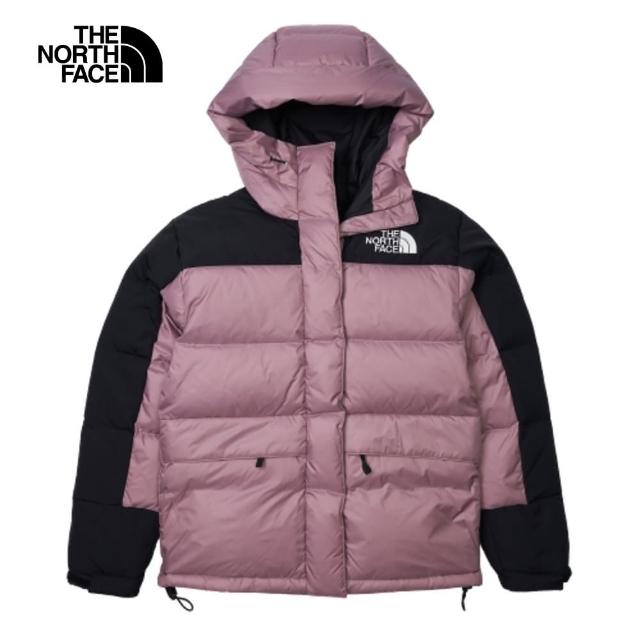 【The North Face 官方旗艦】經典ICON-北面女款香芋紫防風DWR防潑水保暖羽絨外套｜4R2WKOY