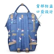 【Babytree】B1105-2 輕量多功能收納款媽媽包 後背包 待產包 育兒包(出國旅行後背包 母親節)