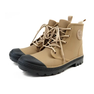【日本Green Camel】戶外活動靴 短筒雨鞋 棕色 男女適用(GC5620-BE)