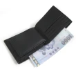 【COACH】防刮短夾+窗型名片卡夾+鎖圈禮盒(黑色)