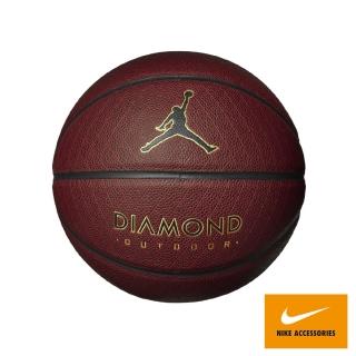【NIKE 耐吉】籃球 運動 7號球 JORDAN DIAMOND OUTDOOR 8P 咖啡 J100825289107