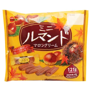 【Bourbon 北日本】栗子蘿蔓酥家庭包 115.2g