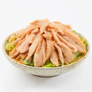 【紅龍】軟嫩煙燻雞肉片2包組(1kg/包)