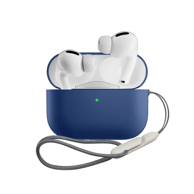 Apple 蘋果 獨家保護套+掛繩組AirPods Pro 2 (Lightning充電盒)
