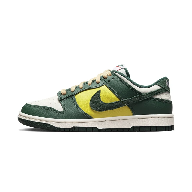 NIKE 耐吉 Wmns Dunk Low SE 女鞋 綠黃色 巴西 穿搭 低筒 運動 休閒鞋 FD0350-133