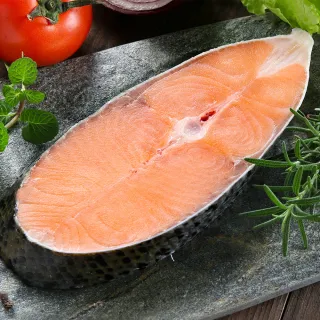【美味邸家】智利南冰洋輪切鮭魚片10片(約125g/片)