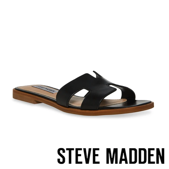 STEVE MADDEN VENUES 麂皮飾釦方頭繞踝跟鞋