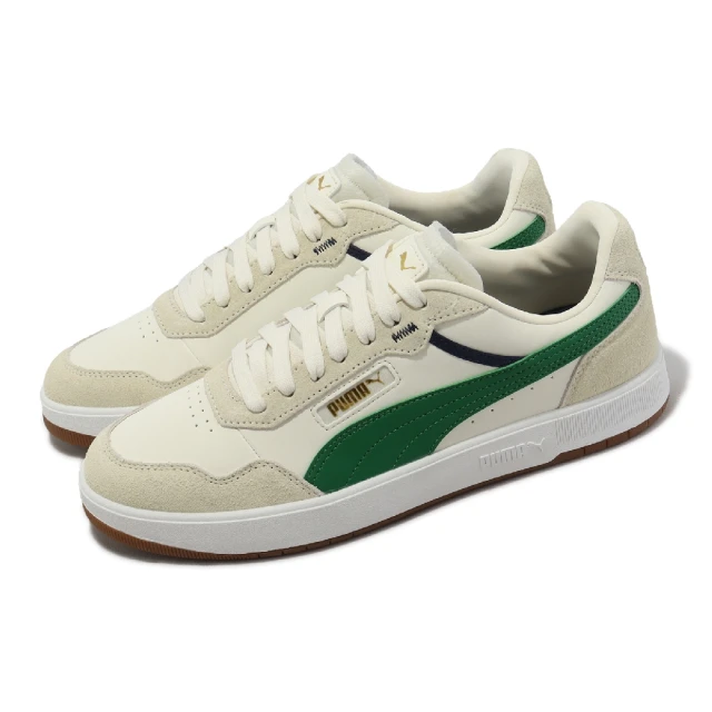 PUMAPUMA 休閒鞋 Court Ultra 75 Years 男鞋 女鞋 白 綠 復古 網球風 75週年限定(392491-02)