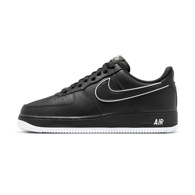 NIKE 耐吉NIKE 耐吉 Air Force 1 Low 男鞋 黑色 黑影 運動 休閒 AF1 經典 休閒鞋 DV0788-002