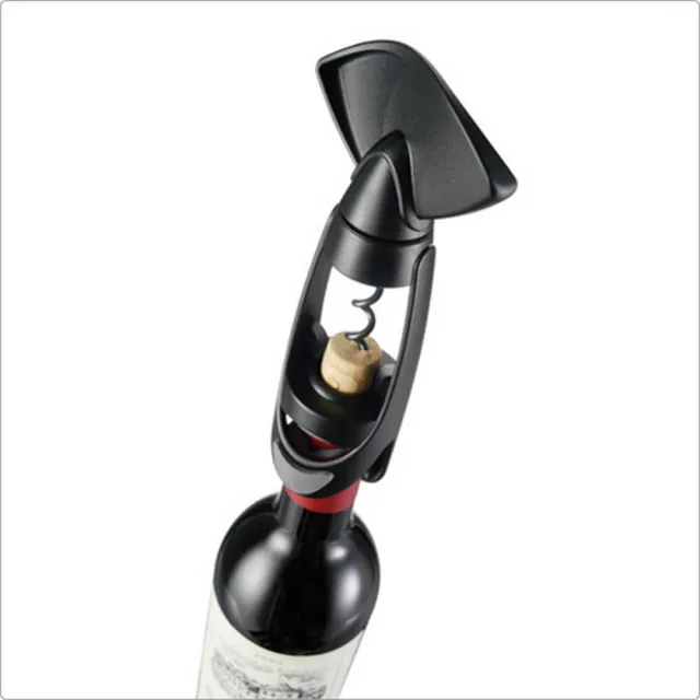 【VACU VIN】荷蘭 Twister螺旋開酒器 黑 / 紅酒白酒 開瓶器