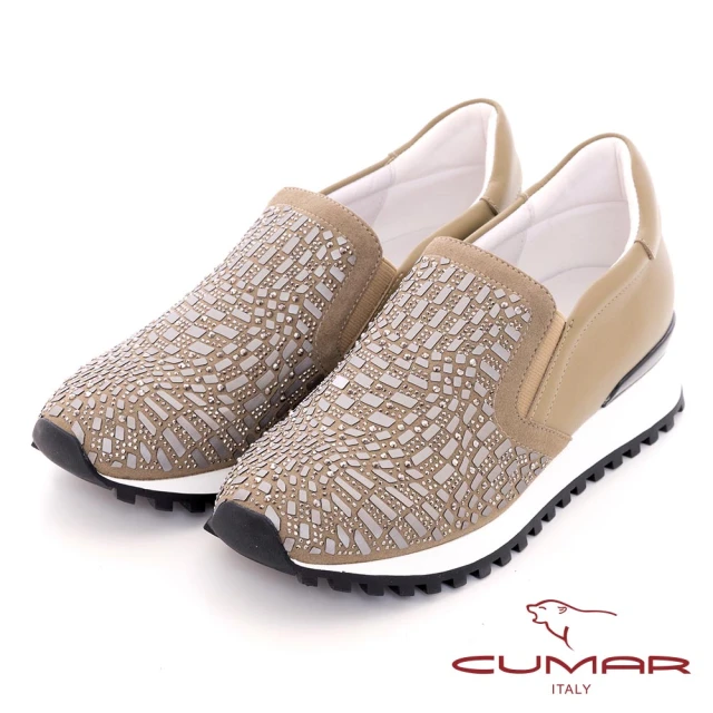 CHOiCE 撞色拼接免綁帶厚底休閒鞋(灰色)好評推薦