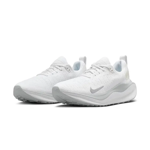 【NIKE 耐吉】W Reactx Infinity Run 4 女鞋 白粉色 專業 慢跑 訓練 運動 慢跑鞋 DR2670-102