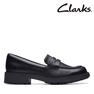 【Clarks】女鞋 Orinoco2 Penny 寬楦厚底學院風便士樂福鞋(CLF74786C)
