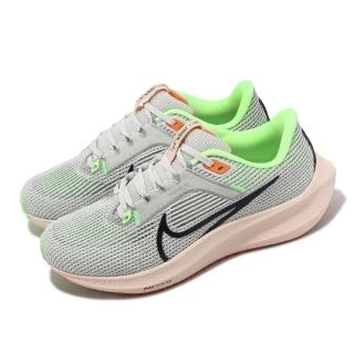 【NIKE 耐吉】慢跑鞋 Wmns Air Zoom Pegasus 40 女鞋 男鞋 灰 綠 緩震 小飛馬 運動鞋(DV3854-006)