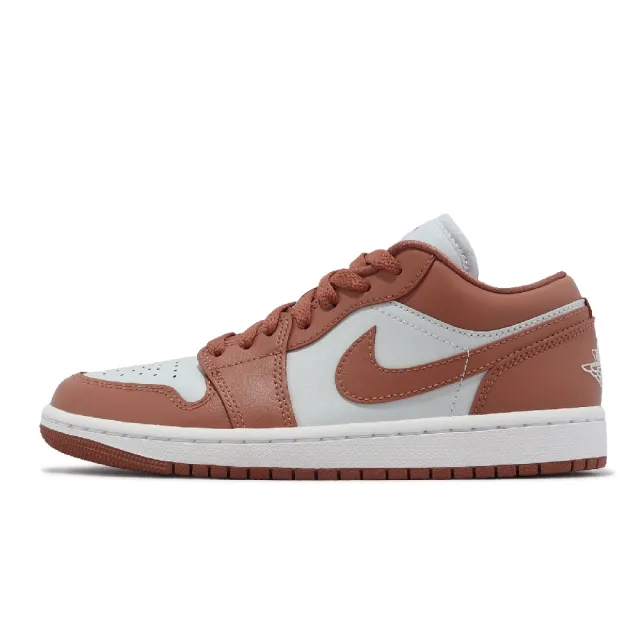 【NIKE 耐吉】Wmns Air Jordan 1 Low 女鞋 男鞋 AJ1 一代 磚橘 Sky J Orange(DC0774-080)