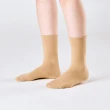 【needo socks】單色寬口長襪(束口減壓/特殊織法舒適腳尖/台灣製/共5色)