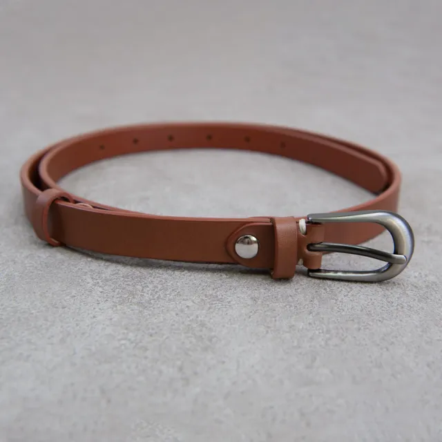 【Be Two】真皮 皮帶 客製燙金 義大利皮革 頭層牛皮 腰帶 18mm(手工皮件 台灣設計製造)