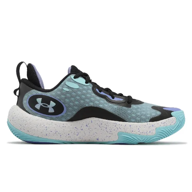 【UNDER ARMOUR】籃球鞋 Spawn SOS 男鞋 炮兵綠 黑 緩衝 半靴設計 運動鞋 UA(3026841300)