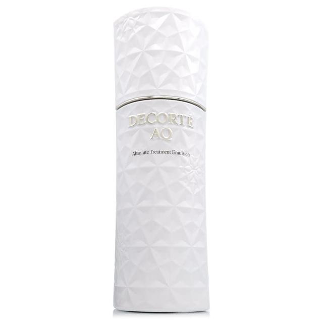 DECORTE黛珂 AQ 煥妍柔膚乳，專為肌膚保濕修護設計，採用無油配方，輕盈不黏膩，適合所有肌膚型別。能有效改善肌膚暗沉、細紋與粗糙問題，提升肌膚透亮度與柔滑度，讓肌膚煥發健康光采。