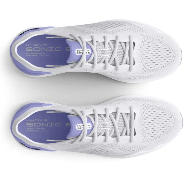 【UNDER ARMOUR】UA 女 HOVR Sonic 6慢跑鞋 運動鞋_3026128-104(白色)