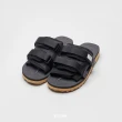 【SUICOKE】MOTO-Cab-ECO - Black/brown 黑棕色 尼龍 厚底 魔鬼氈 拖鞋 SK23056CECOBB