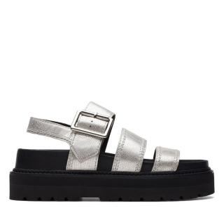 【Clarks】女鞋 Orianna Over搖滾女孩三片式輕量厚底涼鞋(CLF71508S)
