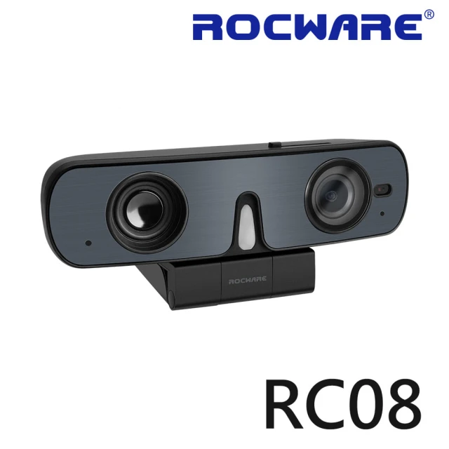 Rocware RC08高畫質ePTZ視訊攝影機(4倍變焦/TOF自動對焦)