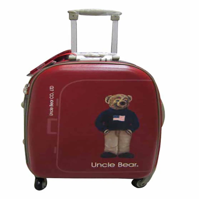 UNCLE BEARUNCLE BEAR 熊熊叔叔21吋行李登機箱MIT製三段鋁合金拉桿(附活動國際海關鎖固定保護束帶)
