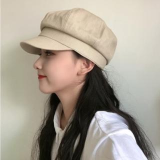 【D.studio】韓版英倫復古風素面短毛八角帽(貝雷帽 南瓜帽 針織帽 畫家帽 棒球帽 帽子 貝蕾帽)