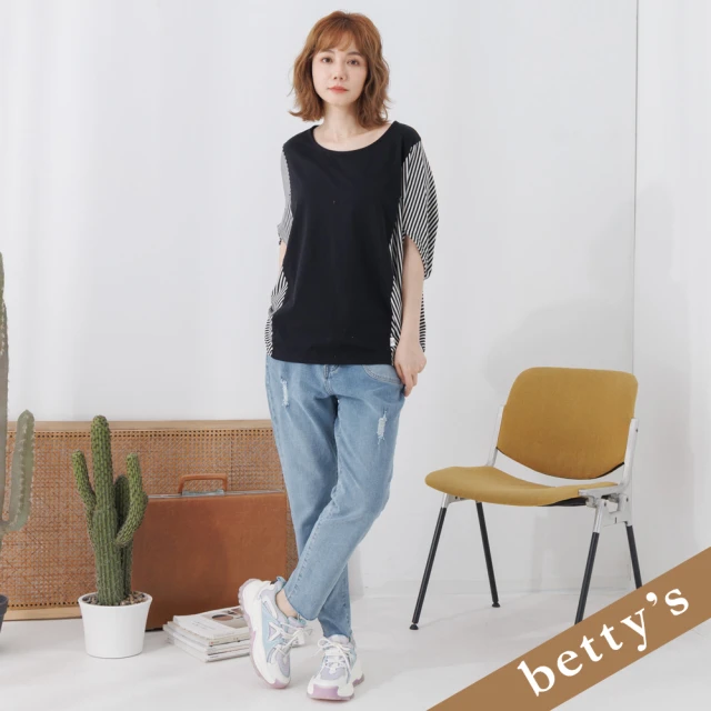 betty’s 貝蒂思 花朵鏤空蕾絲率性拼接裙(共二色)優惠