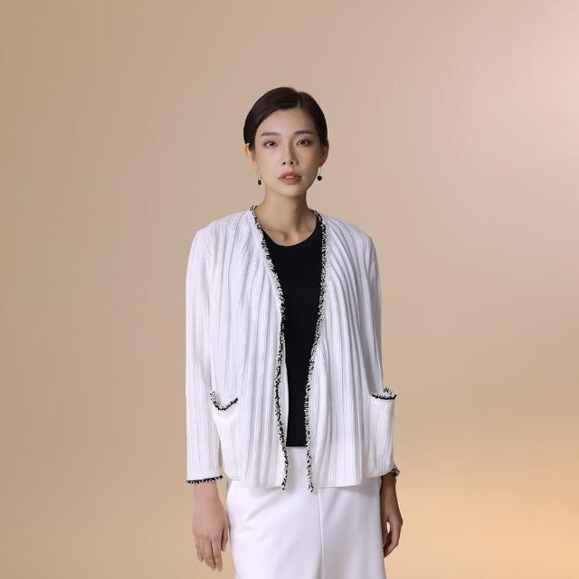 【giordano ladies】流蘇飾邊針織外套(02353506)