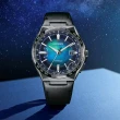 【CITIZEN 星辰】ATTESA 系列 千彩之海 鈦金屬藍色光動能電波對時 男錶  手錶 畢業 禮物(CB0215-18L)