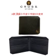 【CROSS】X POLICE 台灣總經銷 限量2折 頂級小牛皮男用短夾 全新專櫃展示品(送名牌小牛皮皮帶)