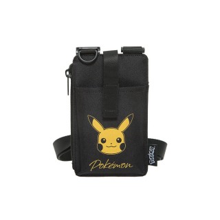 【OUTDOOR 官方旗艦館】寶可夢Pokemon-金典皮卡丘隨身側揹包(ODGO22S08BK)