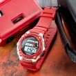 【CASIO 卡西歐】日本限定 世界五局電波運動腕錶-紅(WV-200R-4A)