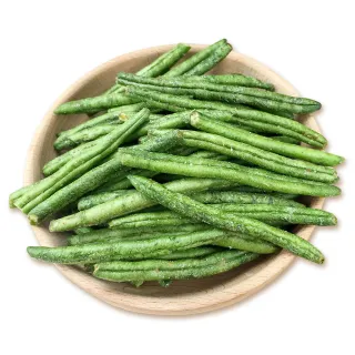 【GreenMarket 菓青市集】敏豆脆條 120gx1包(敏豆、脆條、蔬果脆片、餅乾)