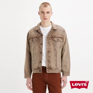 【LEVIS 官方旗艦】男款 Type3經典修身版型牛仔外套 / 精工沙黃水洗工藝 熱賣單品 A5782-0009