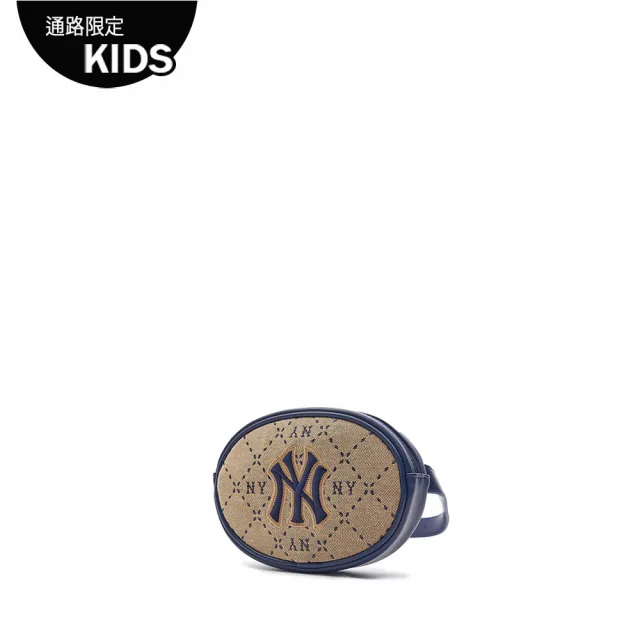 【MLB】童裝 腰包 兒童包包 MONOGRAM系列 紐約洋基隊(7AHSMD23N-50BGS)
