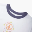 【LEVIS 官方旗艦】女款 復古滾邊短版T恤 / 修身版型 / 和平標誌Logo 熱賣單品 A3523-0050