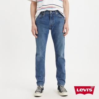 【LEVIS 官方旗艦】男 上寬下窄 512低腰修身窄管牛仔褲/精工中藍染水洗/彈性布料 熱賣單品 28833-1190(48)