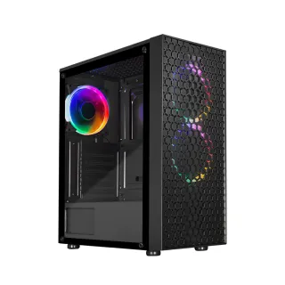 【NVIDIA】i5 六核 GeForce RTX 3060 {白鹿伯爵II}  AI 電競電腦(i5-12400F/H610/16G/1TB SSD)